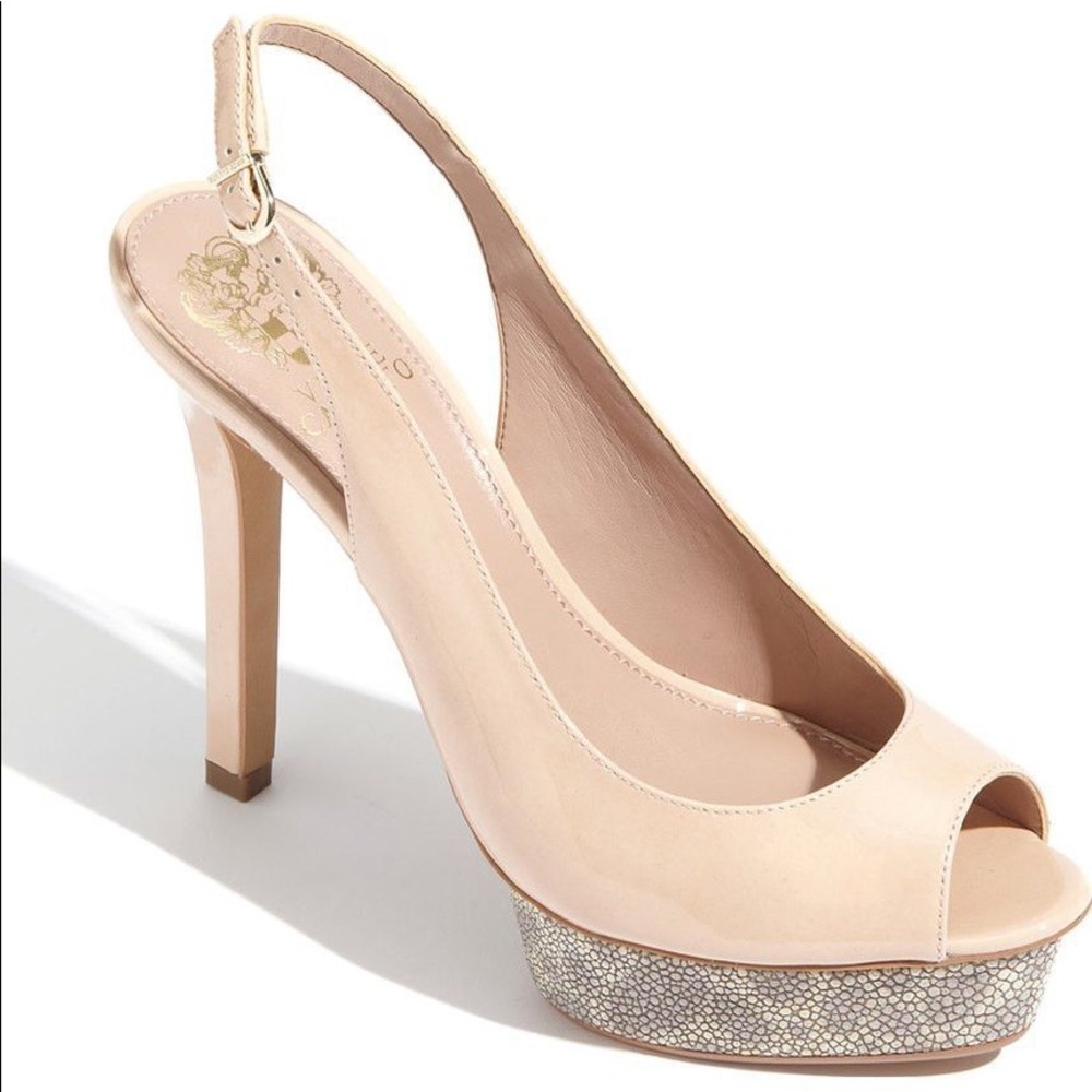 Vince Camuto Leala Patent Leather Platform